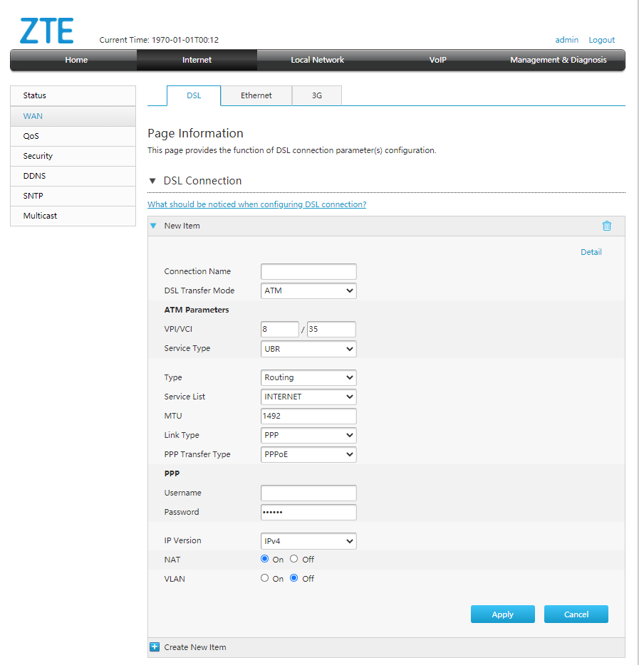 Zte Adsl 2