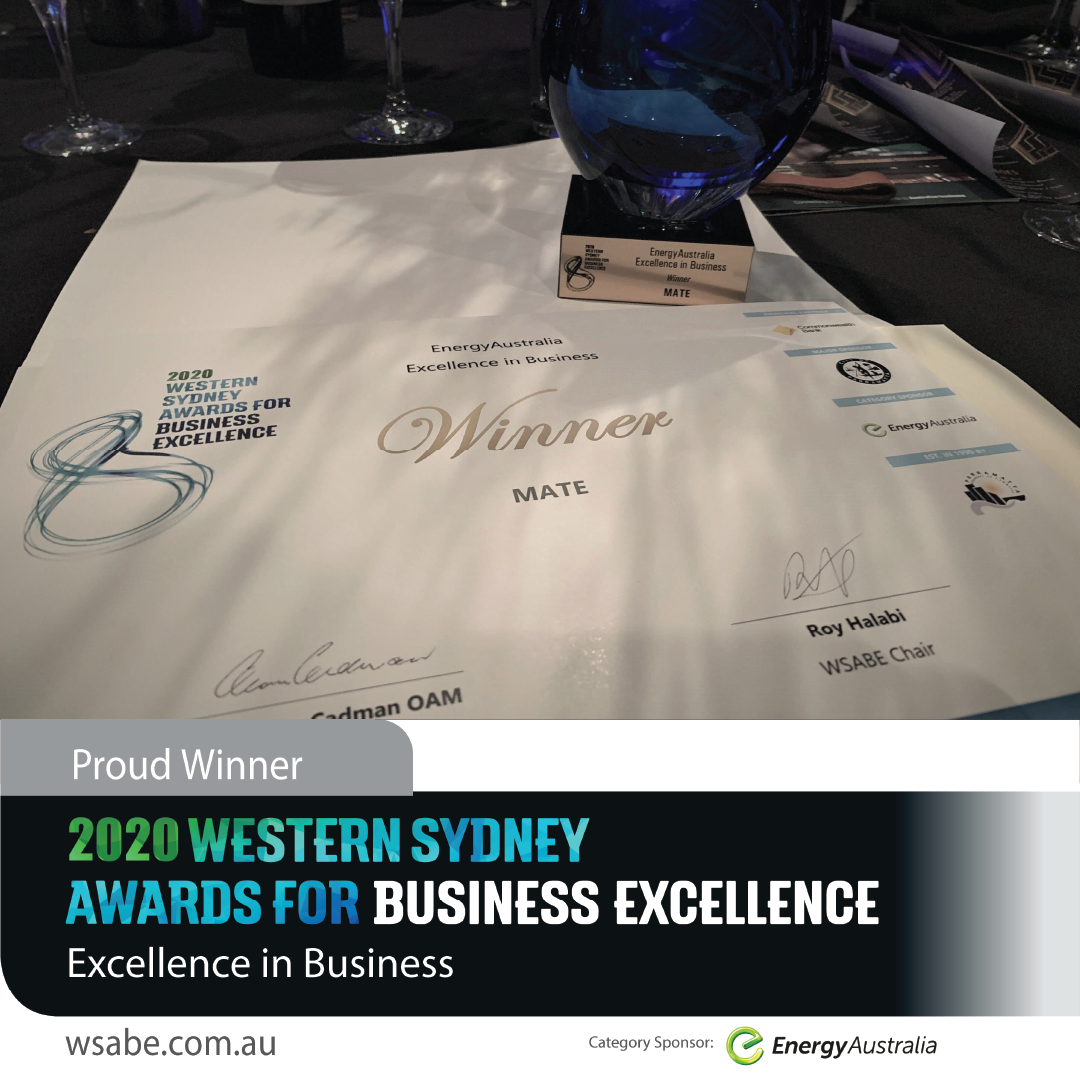 MATE wins award at WSBA