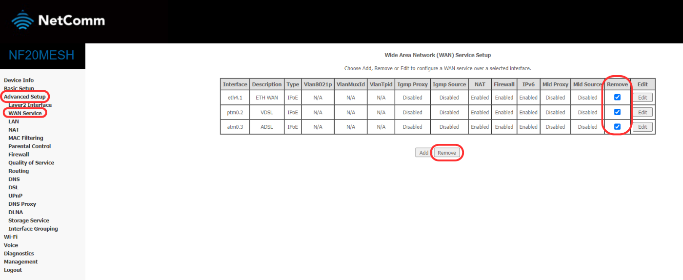 Netcomm Nf20mesh Ethernet Wan Configuration Guide 7