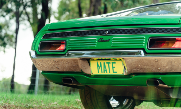 Rear Of Mate Car