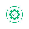 Settings and optimisation icon