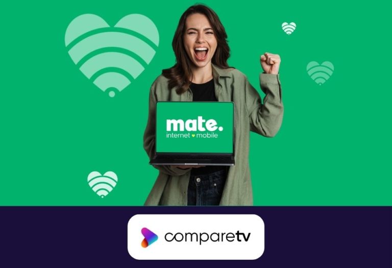 Comparetv landing page header