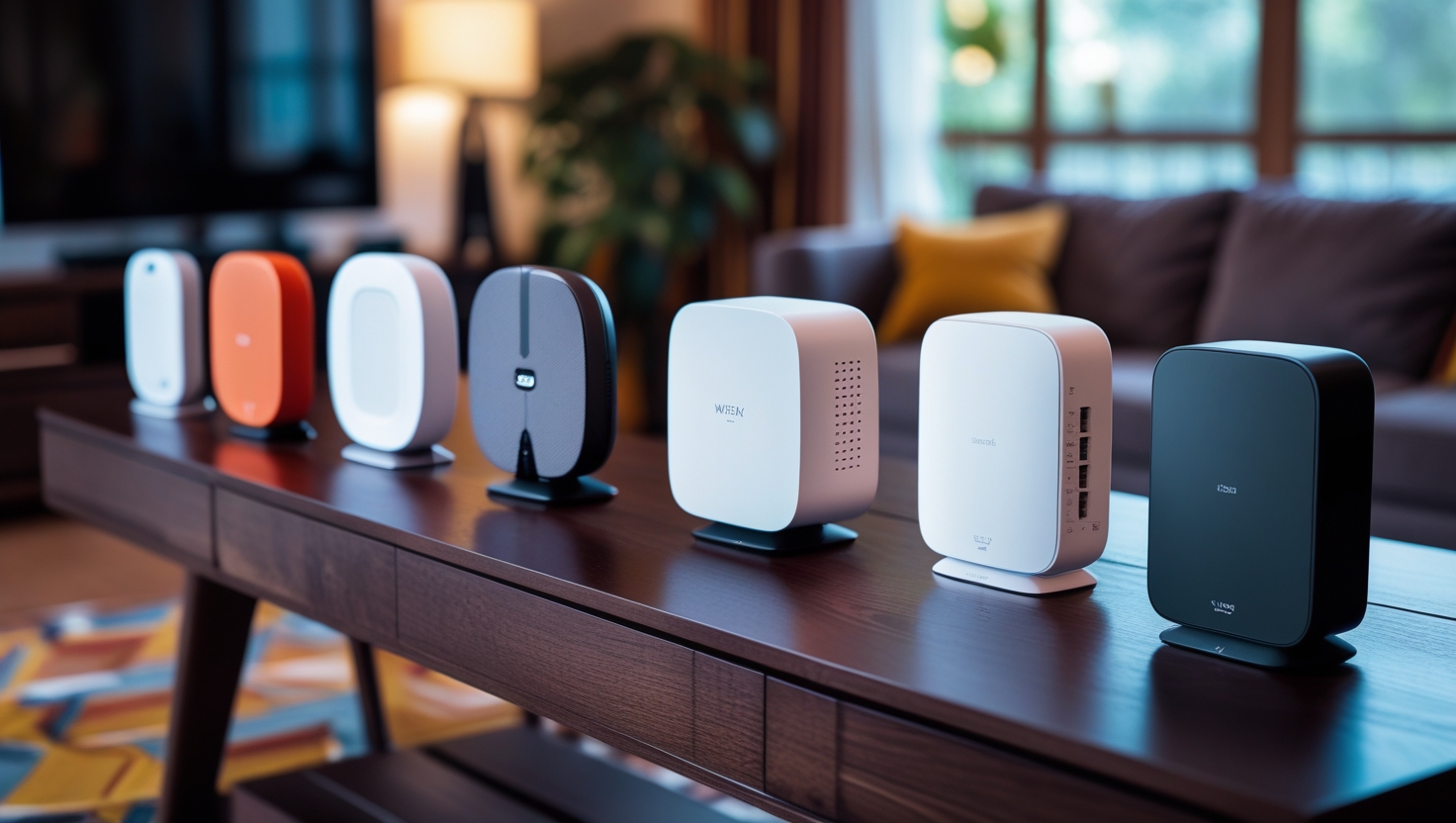 Leonardo Phoenix 10 A Lineup Of Various Wifi Mesh Routers With 0