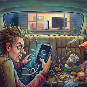 Gamer Meme - Remote Play Warrior