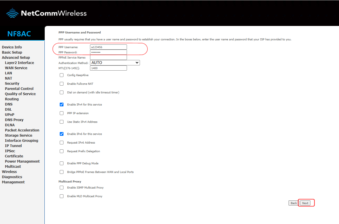 Enable Ipv6 Nf8ac